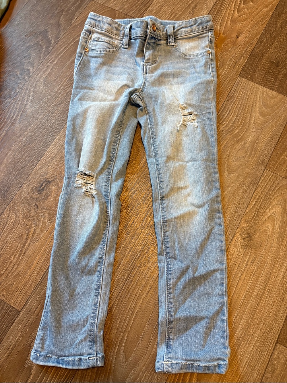 Light Blue Distressed kids Jeans